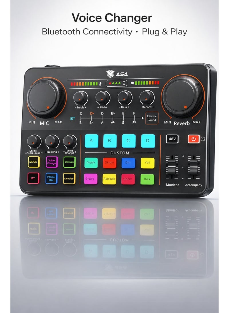 ASA A11 Professional Sound Mixer & Audio Interface - Image 1
